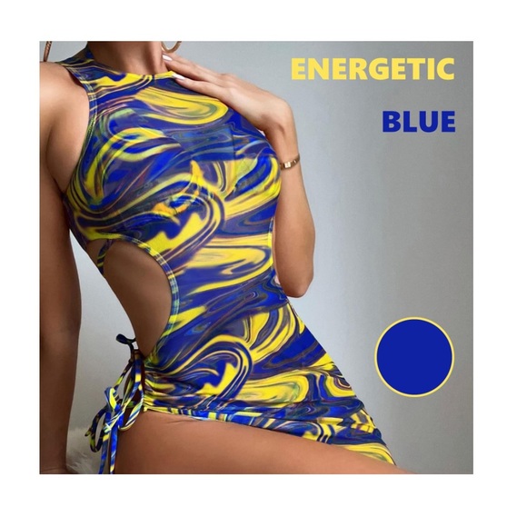 NWOT 3 Piece Bikini Set and Coverup - Picture 14 of 15